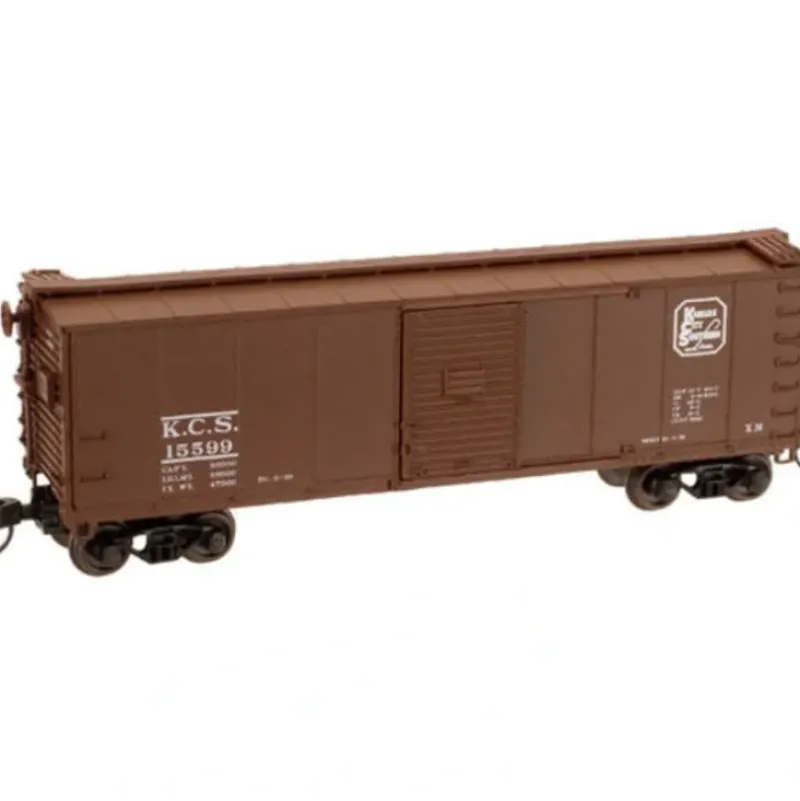 Trains|Atlas 45849 N Scale KCS USRA Steel Rebuilt Boxcar #15599 - Model Train Junction: Quality Parts and Art Supplies