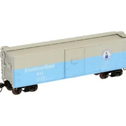 Trains|Atlas 45832 N Scale L&C Steel Rebuilt Boxcar #611 - Model Train Junction: Quality Parts and Art Supplies