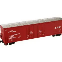 Trains|Atlas 50000171 N Scale L&N 53' Plug Door Boxcar #490001 - Model Train Junction: Quality Parts and Art Supplies
