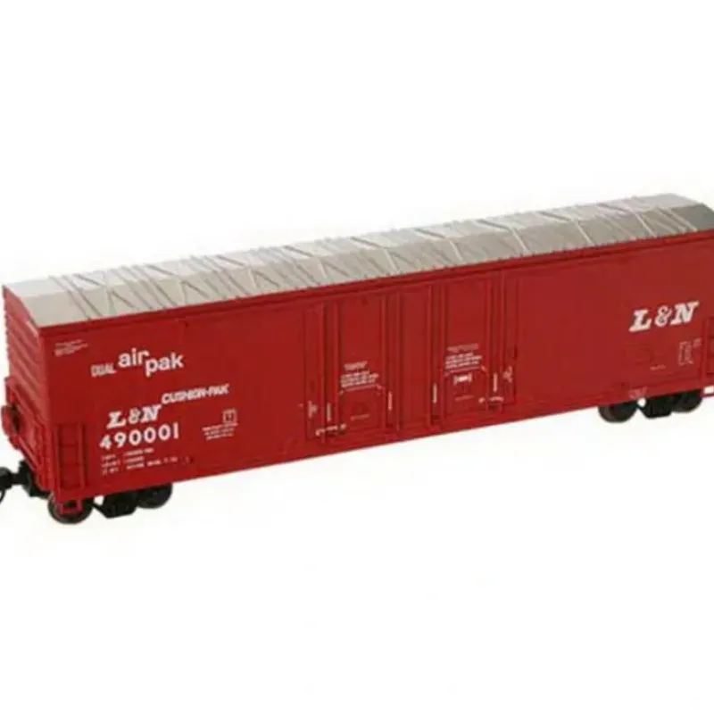 Trains|Atlas 50000171 N Scale L&N 53' Plug Door Boxcar #490001 - Model Train Junction: Quality Parts and Art Supplies