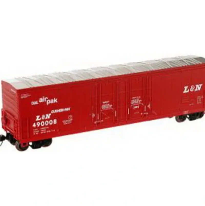 Trains|Atlas 50000172 N Scale L&N 53' Plug Door Boxcar #490008 - Model Train Junction: Quality Parts and Art Supplies