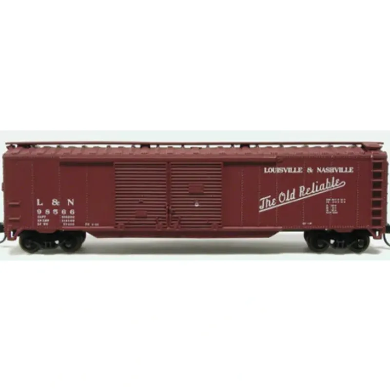 Trains|Atlas 36363 N Scale L&N'OldReliable'50' Double Door Boxcar #98557 - Model Train Junction: Quality Parts and Art Supplies