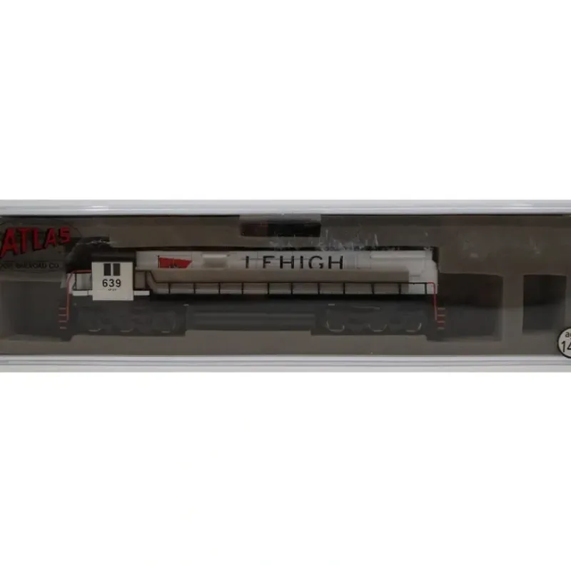Trains|Atlas 54025 N Scale Lehigh Valley C-628 Phase 1 Diesel Locomotive #639 - Model Train Junction: Quality Parts and Art Supplies
