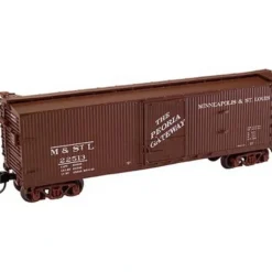 Trains|Atlas 45719 N Scale M&StL USRA Wood Boxcar #2 - Model Train Junction: Quality Parts and Art Supplies