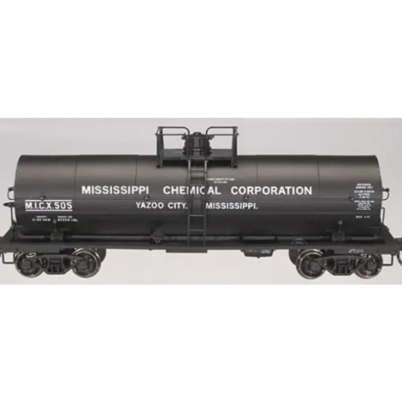 Trains|Atlas 43732 N Scale Miss.Chem.11,000 Gallon Tankcar #2 - Model Train Junction: Quality Parts and Art Supplies