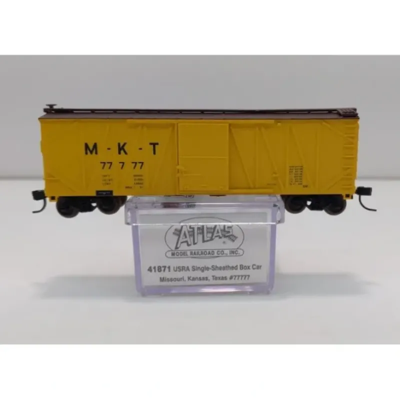 Trains|Atlas 41871 N Scale Missouri-Kansas-Texas USRA Boxcar #77777 - Model Train Junction: Quality Parts and Art Supplies