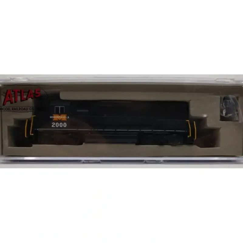 Trains|Atlas 48929 N Scale Monongahela Early Version GP-38 Diesel Locomotive #2000 - Model Train Junction: Quality Parts and Art Supplies