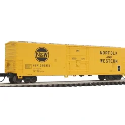 Trains|Atlas 30061 N Scale N&W 50' FGE Boxcar #296958 - Model Train Junction: Quality Parts and Art Supplies
