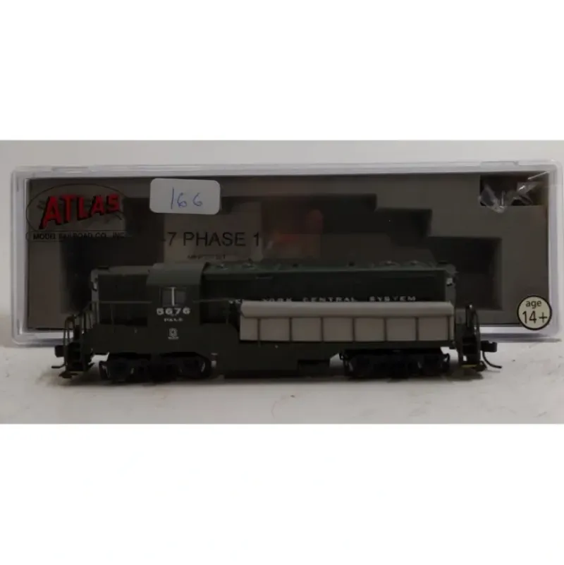 Trains|Atlas 48294 N Scale New York Central GP-7 Diesel Locomotive #5676 - Model Train Junction: Quality Parts and Art Supplies