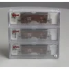 Trains|Atlas 5618 N Scale New York Central 2-Bay Offset Hopper Set (3 Cars) - Model Train Junction: Quality Parts and Art Supplies