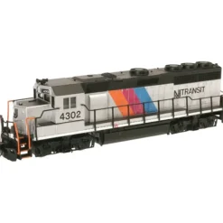 Trains|Atlas 53935 N Scale NJ Transit GP-40 Diesel Locomotive #4302 - Model Train Junction: Quality Parts and Art Supplies