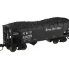 Trains|Atlas 42207 N Scale NKP 2-Bay Hopper #33104 - Model Train Junction: Quality Parts and Art Supplies