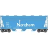 Trains|Atlas 50000283 N Scale Norchem ACF Covered Hopper - Model Train Junction: Quality Parts and Art Supplies