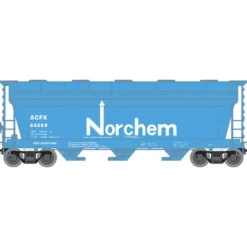 Trains|Atlas 50000283 N Scale Norchem ACF Covered Hopper - Model Train Junction: Quality Parts and Art Supplies