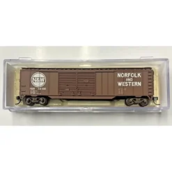 Trains|Atlas 36434 N Scale Norfolk & Western 50' Double Door Boxcar #318680 - Model Train Junction: Quality Parts and Art Supplies