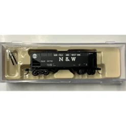 Trains|Atlas 40832 N Scale Norfolk & Western 2-Bay Offset Hopper #180798 - Model Train Junction: Quality Parts and Art Supplies