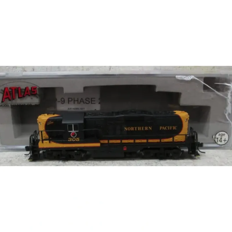 Trains|Atlas 48388 N Scale Northern Pacific GP-9 Powered Diesel Locomotive #305 - Model Train Junction: Quality Parts and Art Supplies