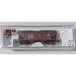 Trains|Atlas 40829 N Scale NYC 2-Bay Offset Hopper #876007 - Model Train Junction: Quality Parts and Art Supplies