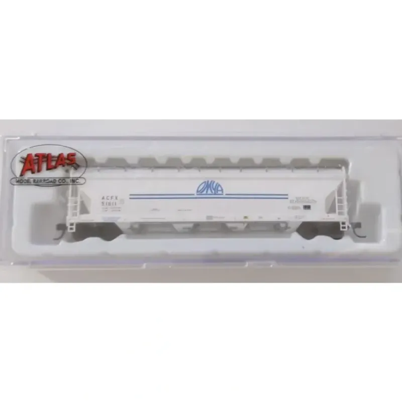 Trains|Atlas 40042 N Scale OMYA Centerflow Hopper #51611 - Model Train Junction: Quality Parts and Art Supplies