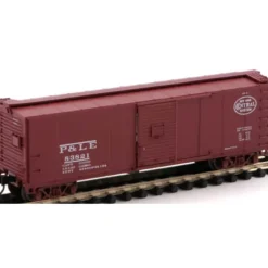Trains|Atlas 45836 N Scale P&LE Steel Rebuilt Boxcar #83821 - Model Train Junction: Quality Parts and Art Supplies