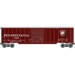 Trains|Atlas 38907 N Scale PRR 50' Boxcar #73079 - Model Train Junction: Quality Parts and Art Supplies