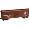 Trains|Atlas 45850 N Scale PRR Steel Rebuilt Boxcar #104888 - Model Train Junction: Quality Parts and Art Supplies