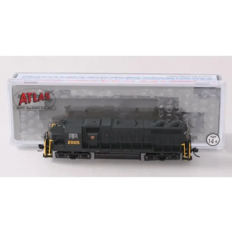 Trains|Atlas 40000261 N Scale PRSL GP38 Diesel Locomotive Low #2005 w/DCC - Model Train Junction: Quality Parts and Art Supplies