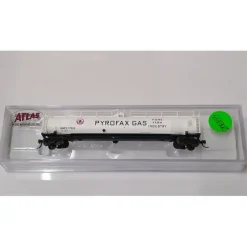 Trains|Atlas 37015 N Scale Pyrofax 33,000 Gallon Tankcar #17002 - Model Train Junction: Quality Parts and Art Supplies