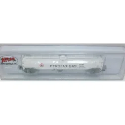 Trains|Atlas 37011 N Scale Pyrofax Gas Tank Car #17000 - Model Train Junction: Quality Parts and Art Supplies