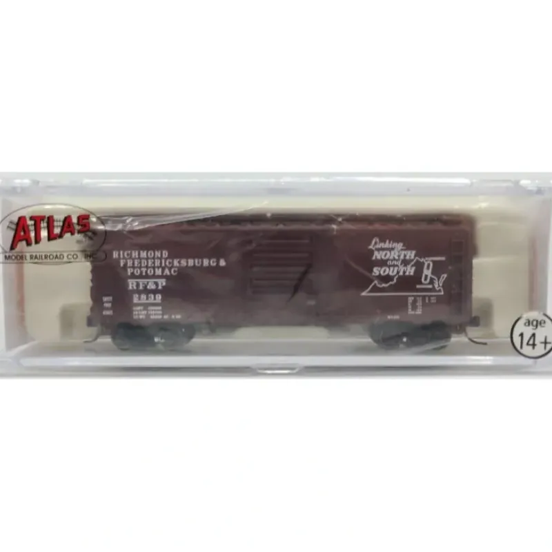 Trains|Atlas 34609 N Scale RF&P 40' PS-1 Boxcar #2839 - Model Train Junction: Quality Parts and Art Supplies