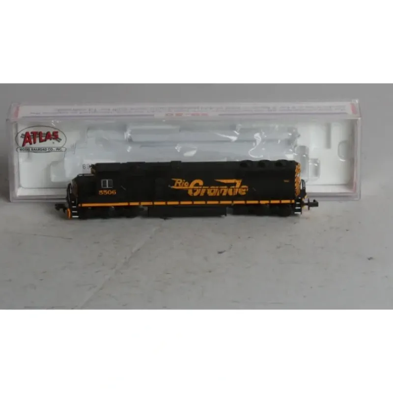 Trains|Atlas 49307 N Scale Rio Grande SD-50 Diesel Locomotive #5506 LN/Box - Model Train Junction: Quality Parts and Art Supplies