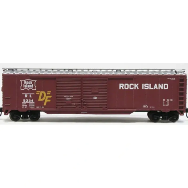 Trains|Atlas 36381 N Scale Rock Island #5334 50' DD Boxcar - Model Train Junction: Quality Parts and Art Supplies