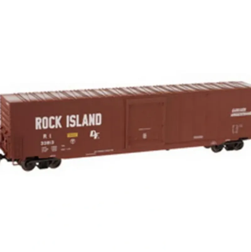 Trains|Atlas 50000336 N Scale Rock Island 60' Auto Boxcar #33808 - Model Train Junction: Quality Parts and Art Supplies