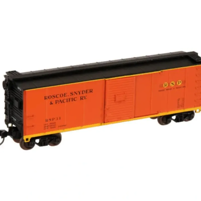 Trains|Atlas 45838 N Scale RSP Steel Rebuilt Boxcar #31 - Model Train Junction: Quality Parts and Art Supplies