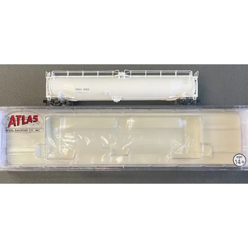 Trains|Atlas 37190 N Scale SCMX 33,000 Gallon Tankcar #3023 - Model Train Junction: Quality Parts and Art Supplies