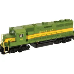Trains|Atlas 53936 N Scale Seaboard GP-40 Diesel Locomotive #619 w/DCC - Model Train Junction: Quality Parts and Art Supplies