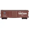Trains|Atlas 45818 N Scale SF/Canyon 40' USRA Boxcar #149005 - Model Train Junction: Quality Parts and Art Supplies