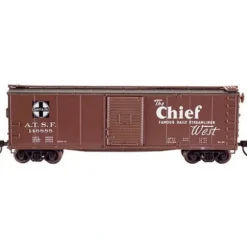 Trains|Atlas 45816 N Scale SF/Chief 40' USRA Boxcar #148850 - Model Train Junction: Quality Parts and Art Supplies
