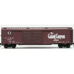 Trains|Atlas 36283 N Scale SF'Grand Canyon'50' Double Door Boxcar #3 - Model Train Junction: Quality Parts and Art Supplies