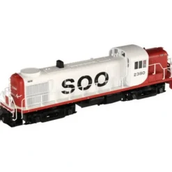 Trains|Atlas 42094 N Scale Soo Line RS-3 w/o Sound #372 - Model Train Junction: Quality Parts and Art Supplies