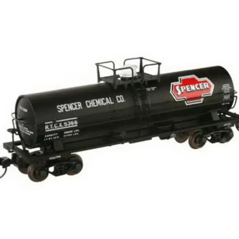 Trains|Atlas 43744 N Scale SpncrChem 11,000 Gallon Tankcar #5366 - Model Train Junction: Quality Parts and Art Supplies