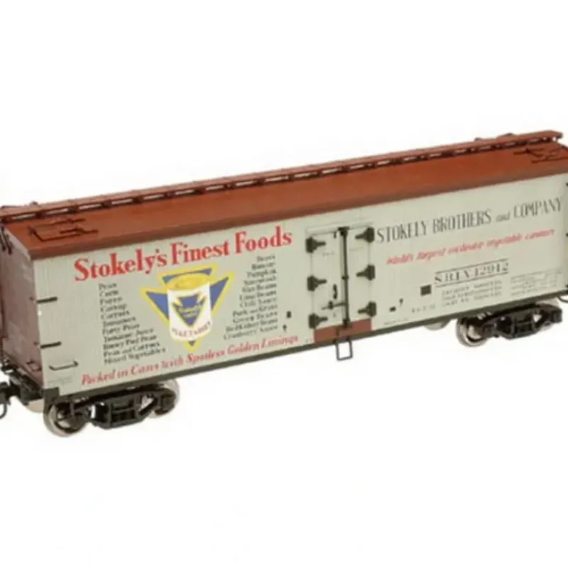 Trains|Atlas 41523 N Scale Stokely's 40' Wood Reefer #12912 - Model Train Junction: Quality Parts and Art Supplies
