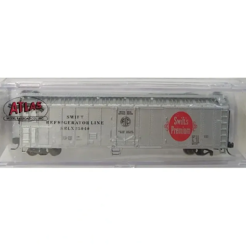 Trains|Atlas 36624 N Scale Swift 50' Reefer #25040 - Model Train Junction: Quality Parts and Art Supplies