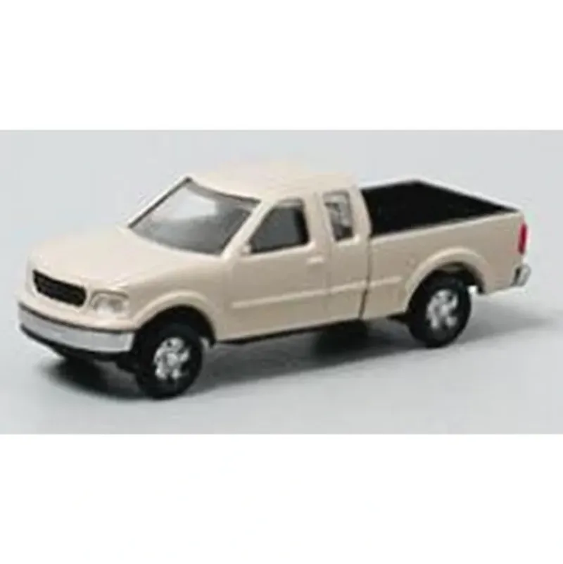 Trains|Atlas 2945 N Scale Tan 1997 Ford F-150 Standard Side Pickup (Pack of 2) - Model Train Junction: Quality Parts and Art Supplies