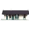 Trains|Atlas 28493 N Scale 2-Tone Green Marwood Station - Model Train Junction: Quality Parts and Art Supplies