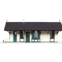 Trains|Atlas 28493 N Scale 2-Tone Green Marwood Station - Model Train Junction: Quality Parts and Art Supplies