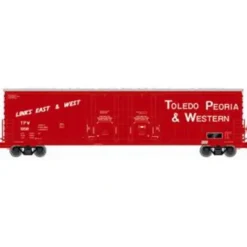 Trains|Atlas 50000047 N Scale TPW 53' Plugdoor Boxcar #50581 - Model Train Junction: Quality Parts and Art Supplies