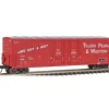 Trains|Atlas 50000048 N Scale TPW 53' Plugdoor Boxcar #50588 - Model Train Junction: Quality Parts and Art Supplies