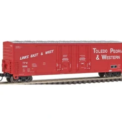 Trains|Atlas 50000048 N Scale TPW 53' Plugdoor Boxcar #50588 - Model Train Junction: Quality Parts and Art Supplies