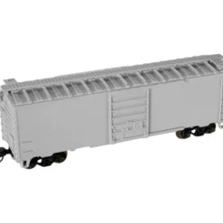 Trains|Atlas 3400 N Scale Undecorated 40' PS-1 Box Car - Model Train Junction: Quality Parts and Art Supplies